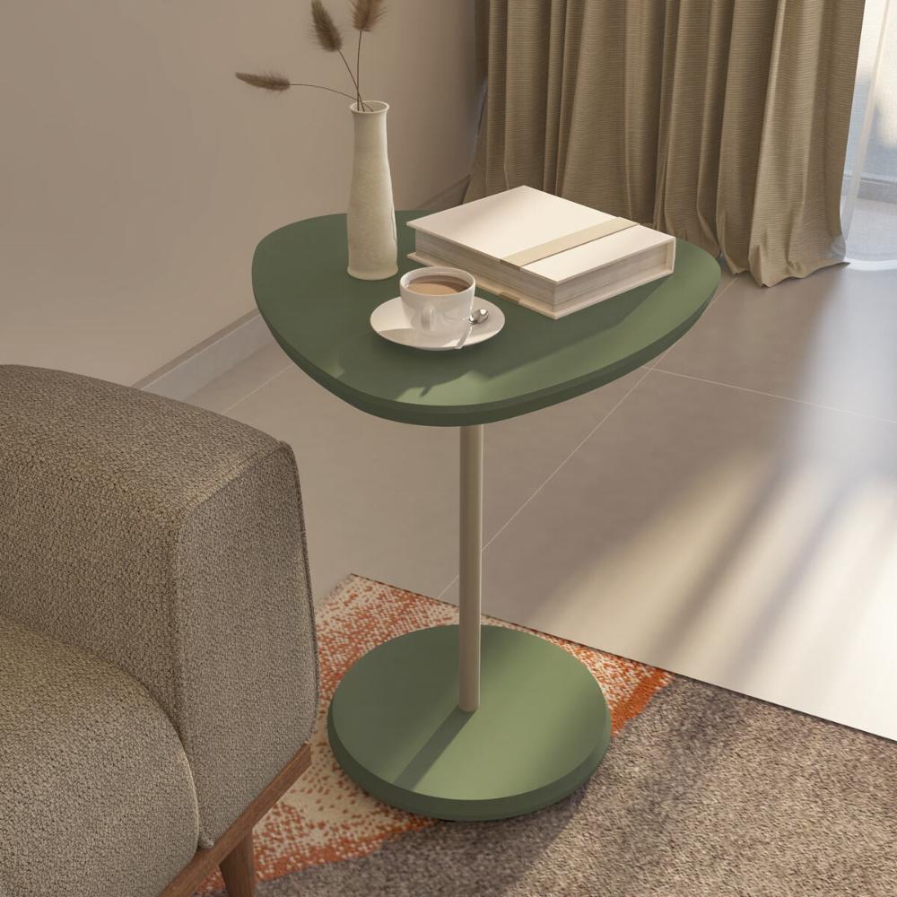 Mesa Lateral Apoio MDF 51cm Multimóveis CR45301 Menta