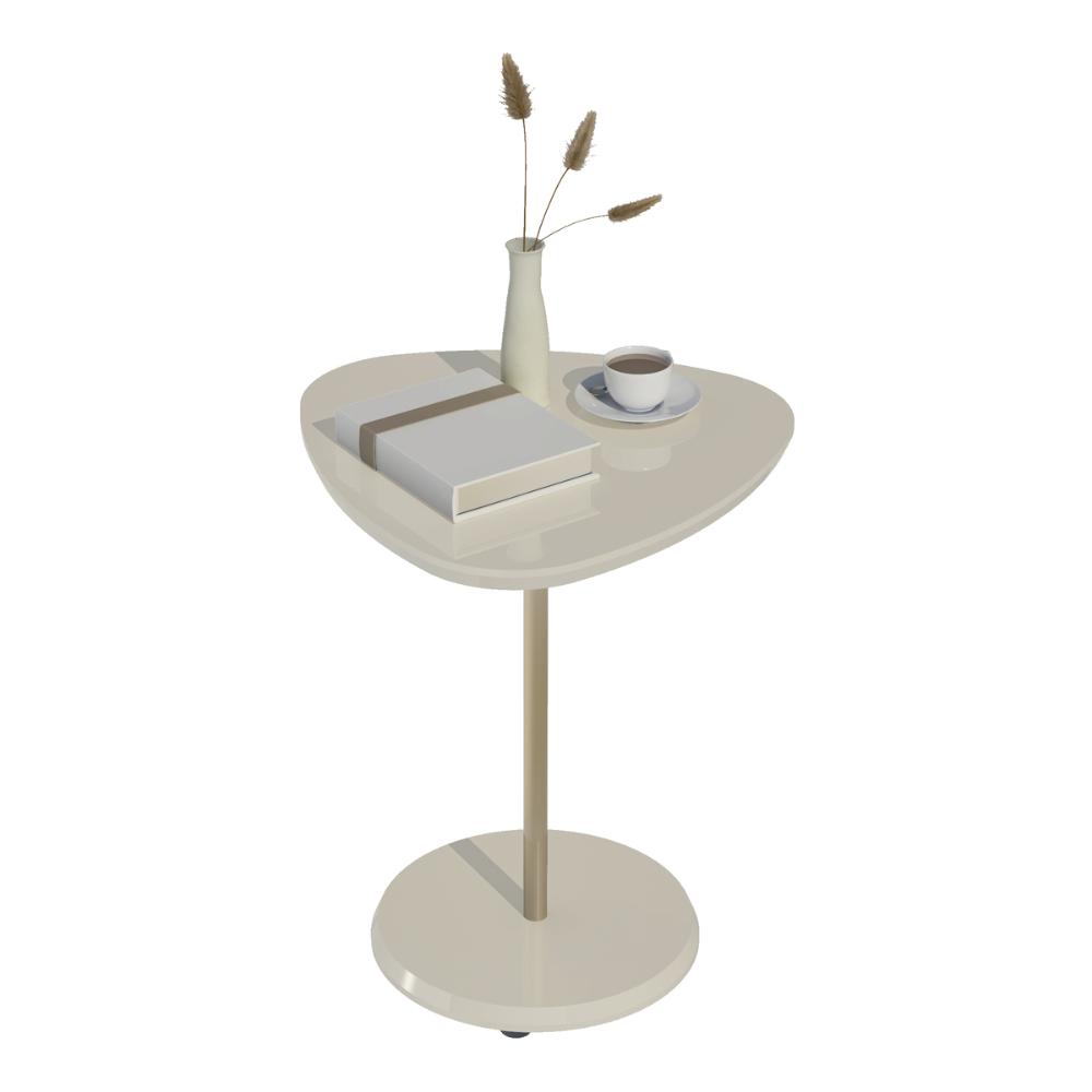 Mesa Lateral Apoio MDF 51cm Multimóveis CR45301 Off White