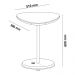 Mesa Lateral Apoio MDF 51cm Multimóveis CR45301 Off White