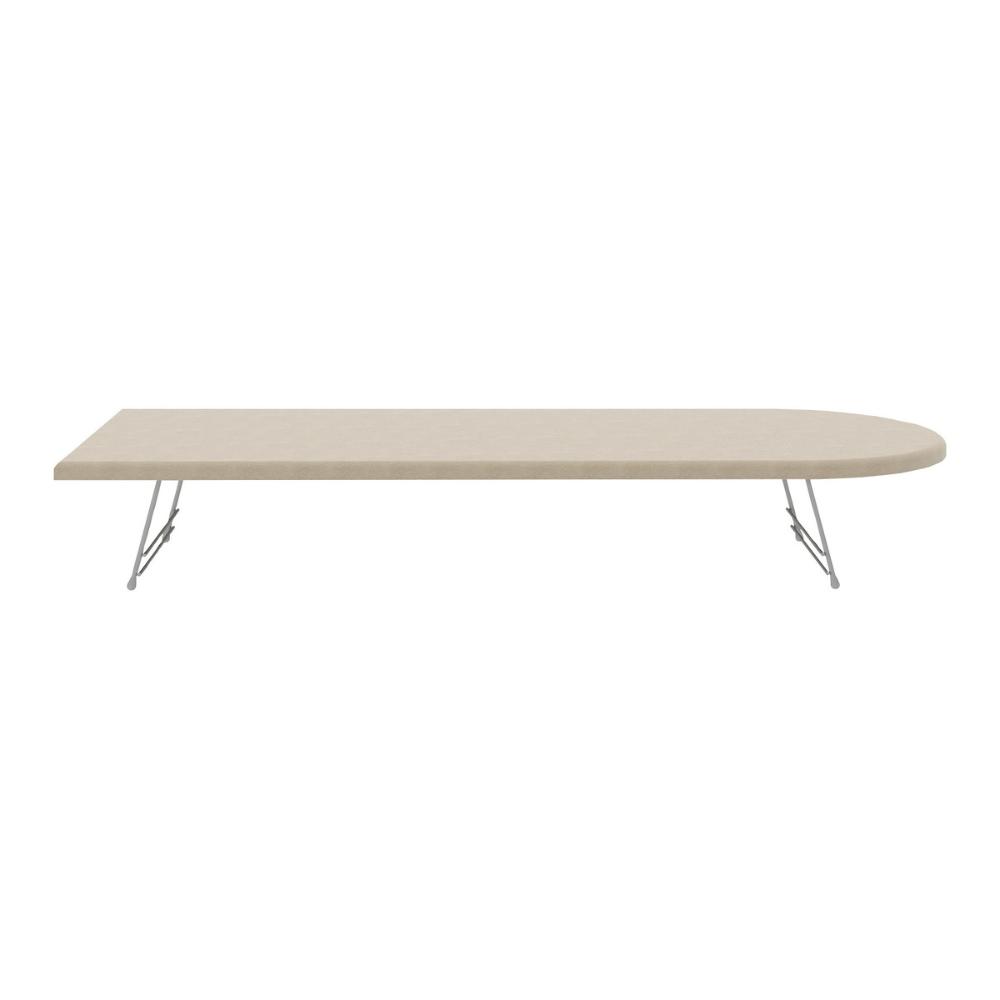 Mesa Tábua de Passar Roupas Portátil Multimóveis CR30037 Bege
