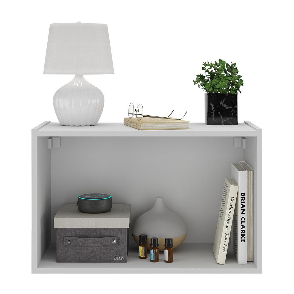 Mesa de Cabeceira 2 Portas Multimóveis MP4130 Branca