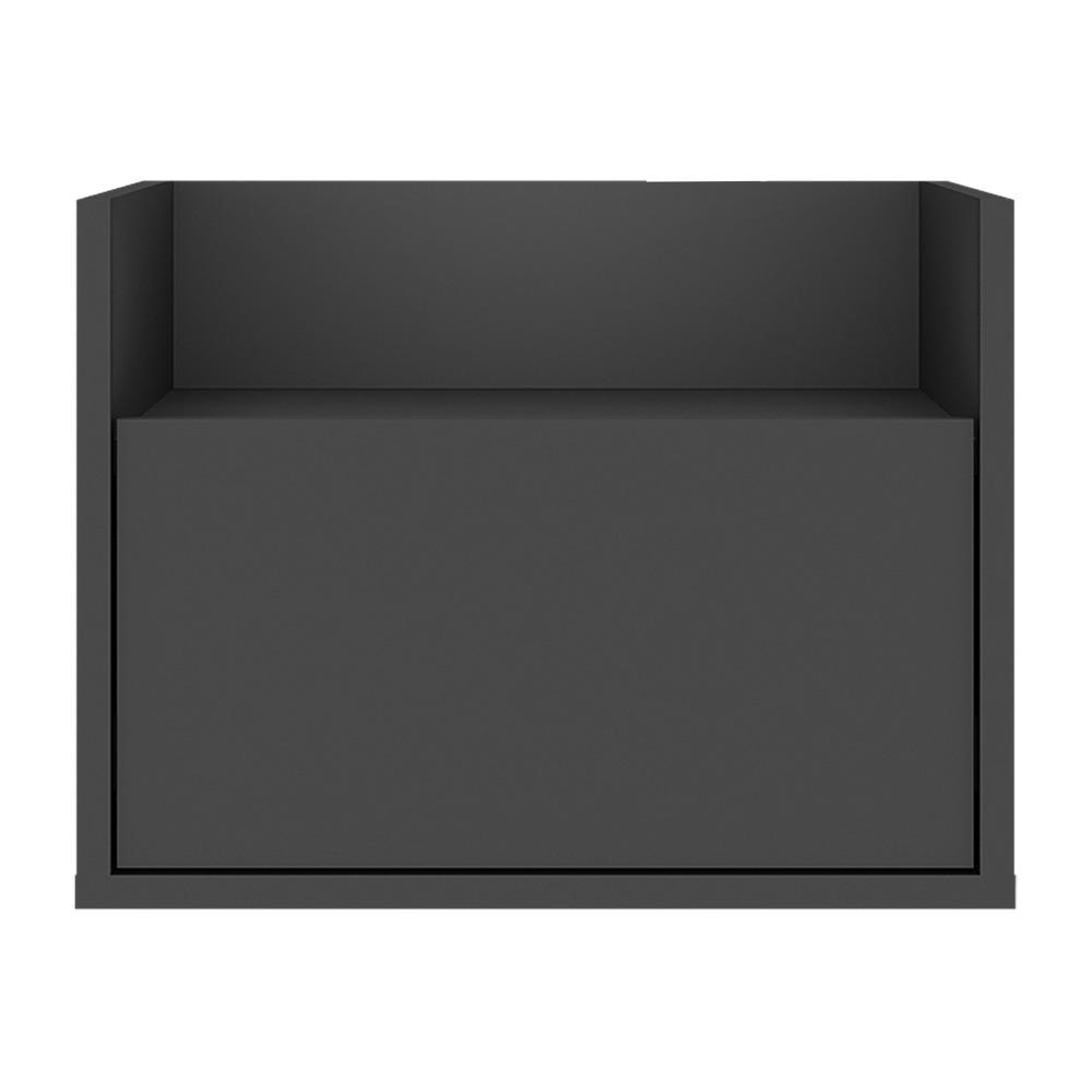 Mesa de Cabeceira 40 cm Suspensa Multimóveis MP4040 Preta