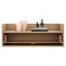 Mesa de Cabeceira 80 cm Suspensa Multimóveis Rustic/Branco
