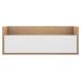 Mesa de Cabeceira 80 cm Suspensa Multimóveis Rustic/Branco