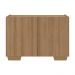 Mesa de Cabeceira com Pés 2 Portas Multimóveis MP4134 Rustic/Natural