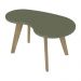 Mesa de Centro 91cm com Pés Retrô Multimóveis CR45312 Menta