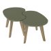 Mesa de Centro 91cm com Pés Retrô Multimóveis CR45312 Menta