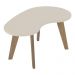 Mesa de Centro 91cm com Pés Retrô Multimóveis CR45312 Off White
