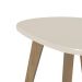 Mesa de Centro 91cm com Pés Retrô Multimóveis CR45312 Off White