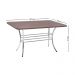 Mesa de Jantar Retangular 137cm 6 Lugares Multimóveis CR50144 Nogueira