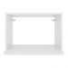 Nicho Aéreo de Cozinha em MDF para Micro-ondas 60cm Multimóveis CR20435 Branco