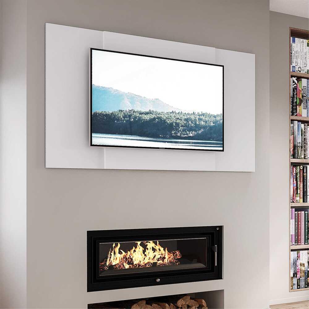Painel 2 em 1 para TV até 65" Multimóveis Malta FG3565 Branco