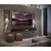 Painel TV 60" com 4 Leds e Prateleiras de Vidro Vegas Multimóveis Madeirado