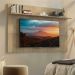 Painel TV 65" c/ Prateleira Amsterdã Plus Multimóveis Rustic