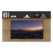 Painel TV 65" c/ Prateleira Amsterdã Plus Multimóveis Rustic/Preto