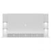 Painel TV 65" com 4 Leds e Prateleiras de Vidro Vegas Premium Multimóveis Branco