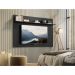 Painel TV 65" com Prateleira Amsterdã Plus Multimóveis Preto