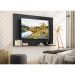Painel TV 65" com Prateleira Amsterdã Up Multimóveis Preto