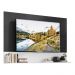 Painel TV 65" com Prateleira Amsterdã Up Multimóveis Preto/Branco