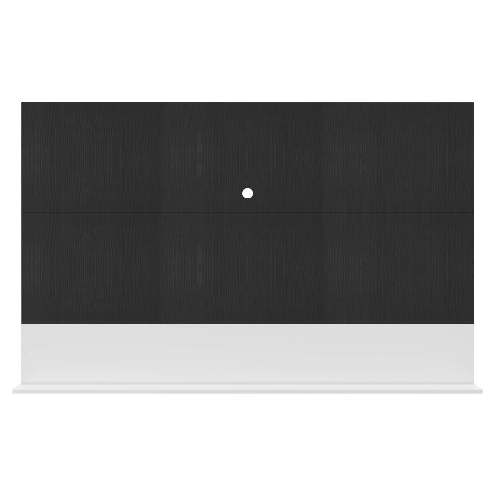 Painel TV 65" com Prateleira Amsterdã Up Multimóveis Preto/Branco