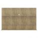 Painel TV 65" com Prateleira Amsterdã Up Multimóveis Rustic