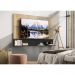 Painel TV 65" com Prateleira Amsterdã Up Multimóveis Rustic/Preto