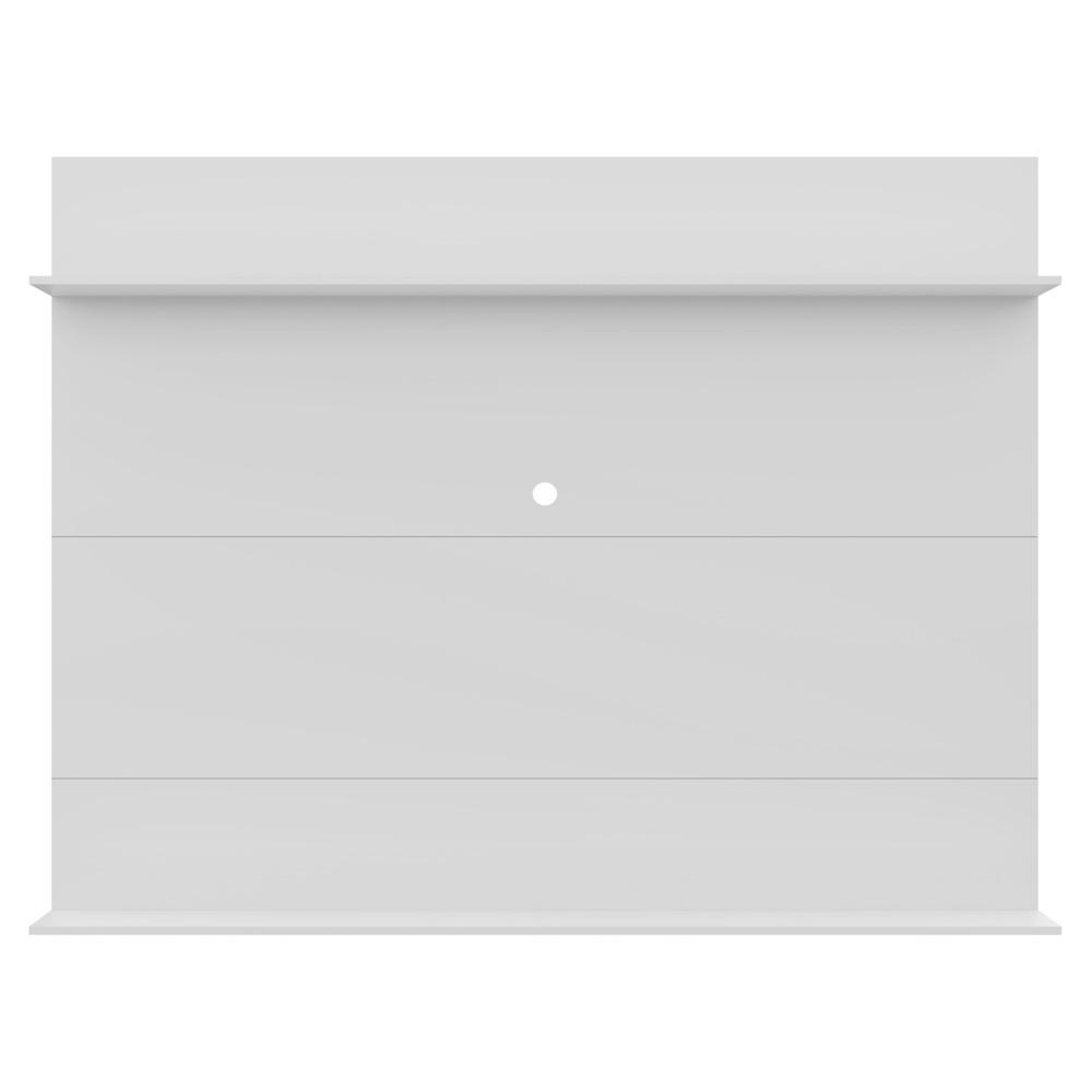 Painel TV 65" com Prateleiras Amsterdã Classic Multimóveis Branco