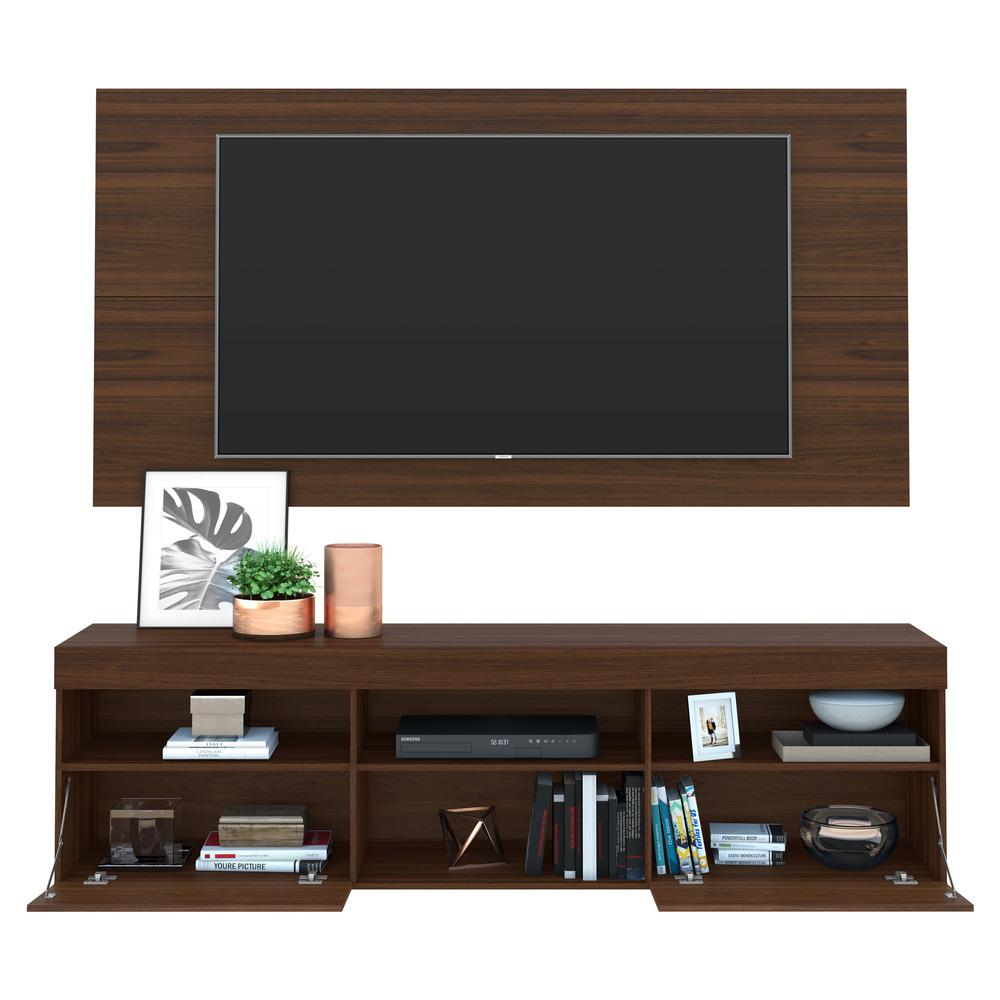 Painel TV até 65 polegadas com Rack Suspenso Flórida Multimóveis Duna