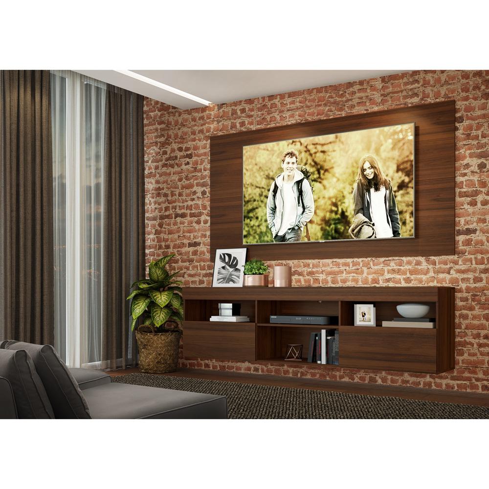 Painel TV até 65 polegadas com Rack Suspenso Flórida Multimóveis Duna