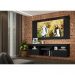 Painel TV até 65 polegadas com Rack Suspenso Flórida Multimóveis Preto
