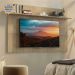 Painel c/ Suporte TV 65" e Prateleira Amsterdã Plus Multimóveis Rustic