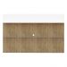Painel c/ Suporte TV 65" e Prateleira Amsterdã Plus Multimóveis Rustic/Branco
