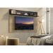 Painel c/ Suporte TV 65" e Prateleira Amsterdã Plus Multimóveis Rustic/Preto