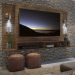 Painel com 2 Leds para TV até 60" Multimóveis Vegas FG3394 Madeirado