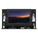 Painel com 2 Leds para TV até 60" Multimóveis Vegas FG3394 Preto