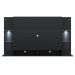 Painel com 2 Leds para TV até 60" Multimóveis Vegas FG3394 Preto