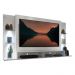 Painel com 4 Leds para TV até 60" Multimóveis Vegas FG3396 Branco