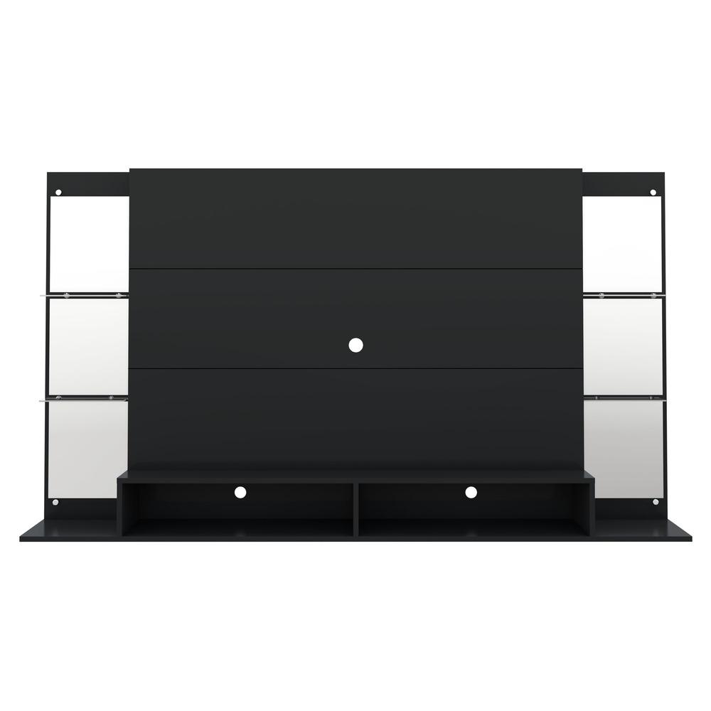 Painel com Espelho para TV até 60" Multimóveis Nairóbi FG3150 Preto