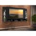 Painel com Suporte TV 65" e 4 Leds Vegas Premium Multimóveis Preto