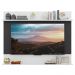 Painel com Suporte TV 65" e Prateleiras Amsterdã Classic Multimóveis Preto/Branco
