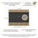 Painel com Suporte TV 65" e Prateleiras Amsterdã Classic Multimóveis Preto/Rustic