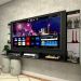 Painel com Suporte e Espelho para TV até 65" Multimóveis Nairobi Plus FG3357 Preto