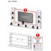 Painel com Suporte e Espelho para TV até 65" Multimóveis Nairobi Plus FG3357 Preto