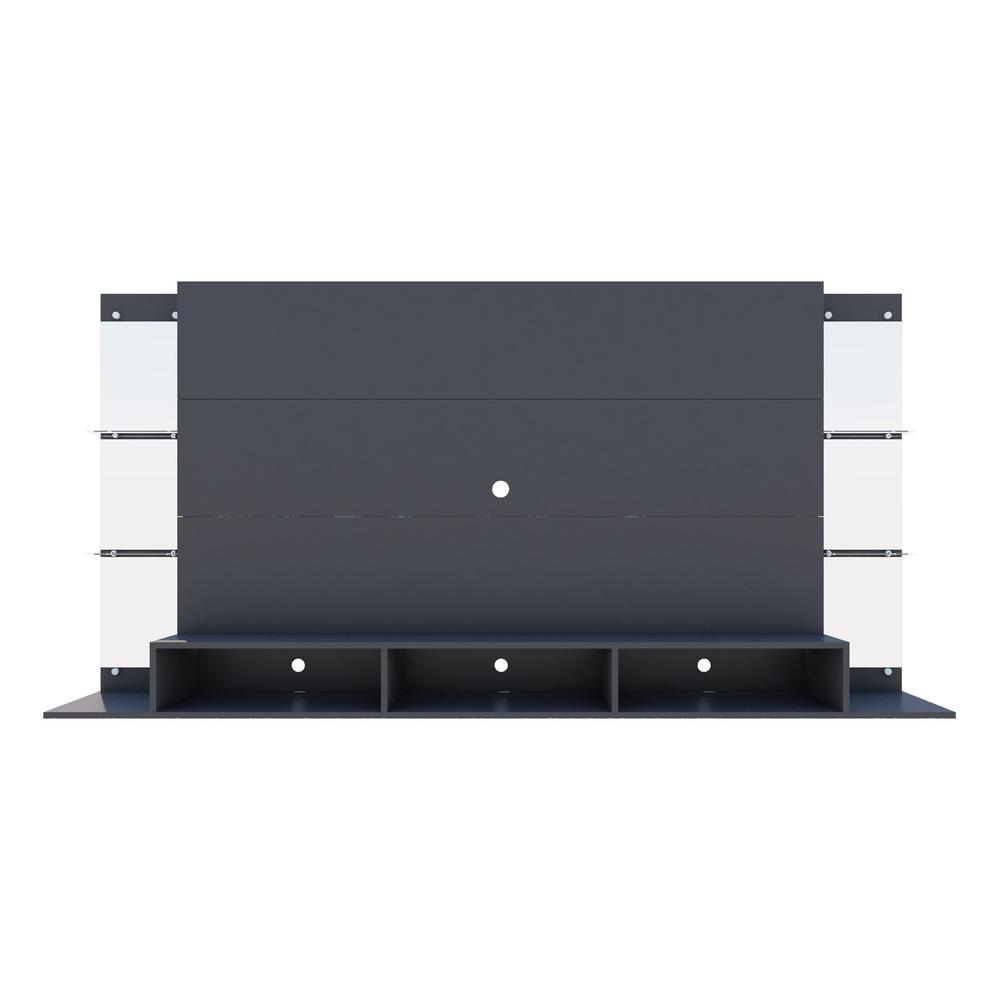 Painel com Suporte e Espelho para TV até 65" Multimóveis Nairobi Plus FG3357 Preto