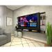 Painel com Suporte e Espelho para TV até 65" Multimóveis Nairobi Plus FG3357 Preto