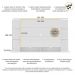 Painel com Suporte para TV até 60" Multimóveis Nairóbi FG3071 Branco