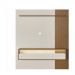 Painel com Suporte para TV até 65 Polegadas 1 Porta Multimóveis CR45316 Cinamomo/Off White