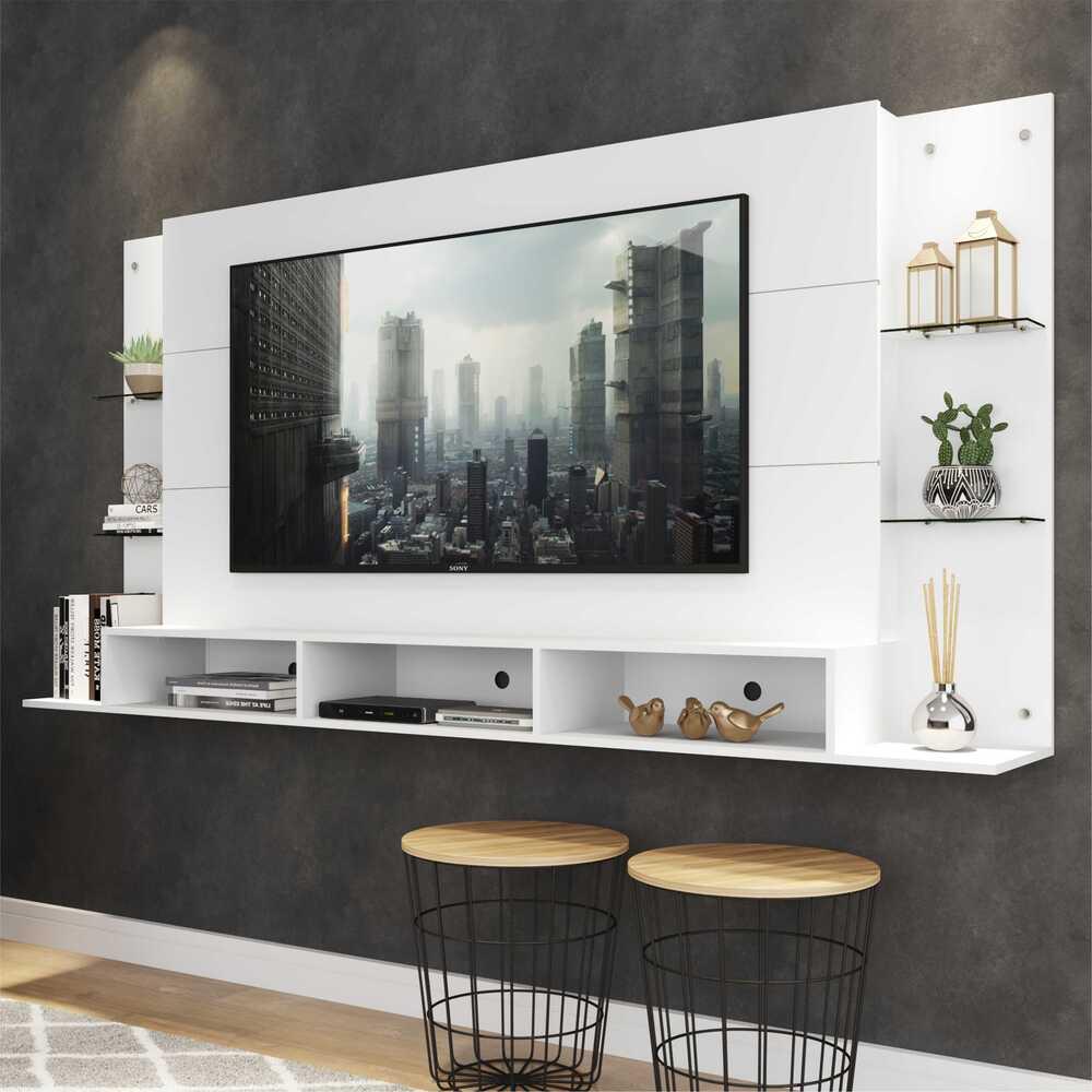 Painel com Suporte para TV até 65" Multimóveis Nairóbi Plus FG3356 Branco