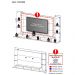 Painel com Suporte para TV até 65" Multimóveis Nairóbi Plus FG3356 Preto