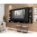Painel com Suporte para TV até 65" Multimóveis Nairóbi Plus FG3356 Preto